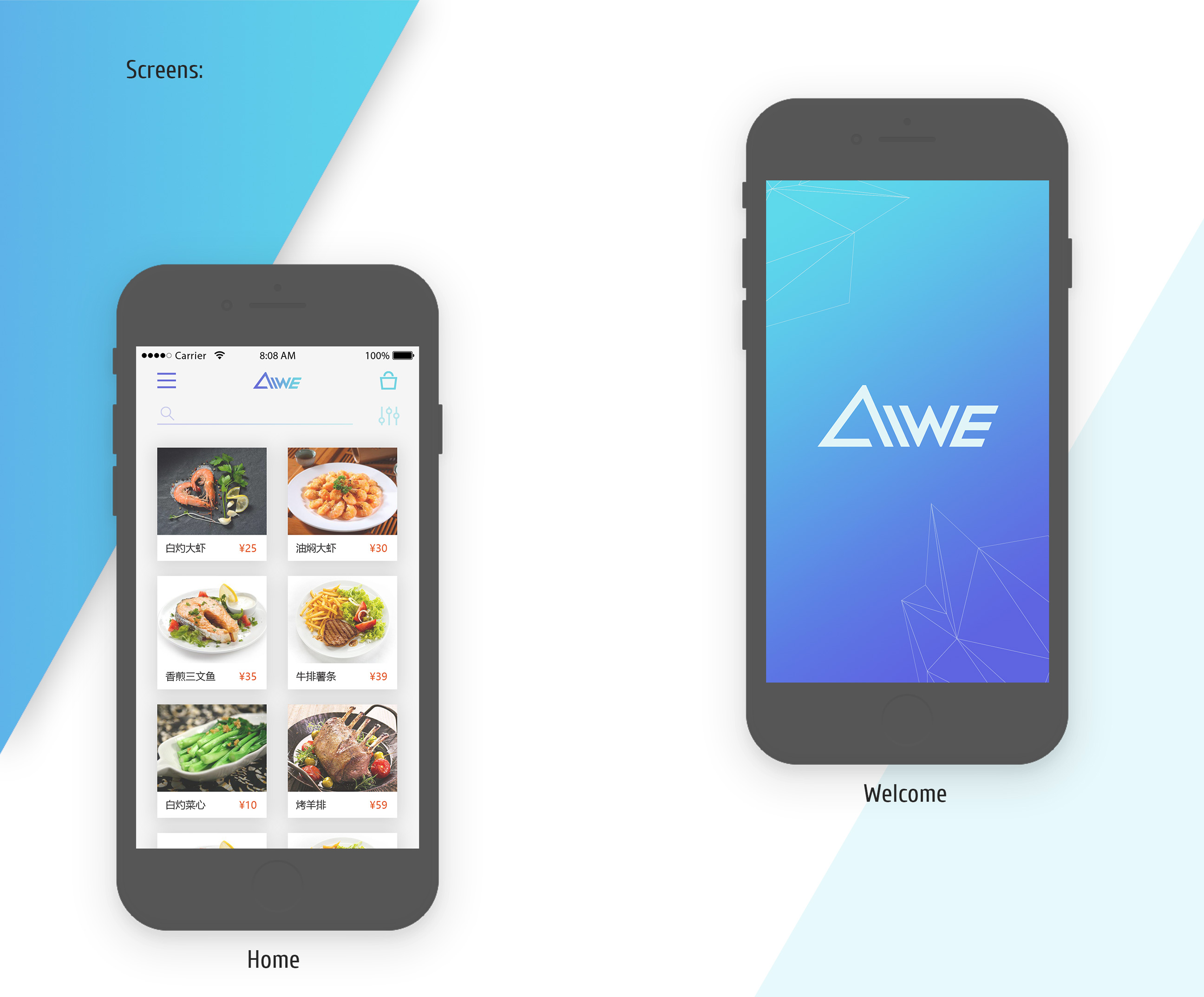AIWE Food Delivery APP